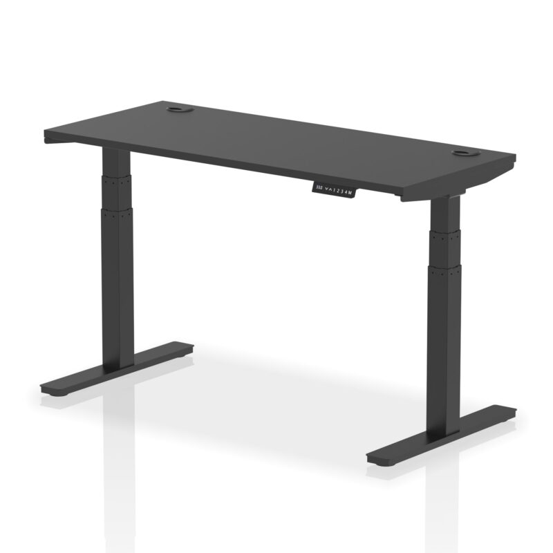 Air Height Adjustable Slimline Desk With Cable Ports - Image 76