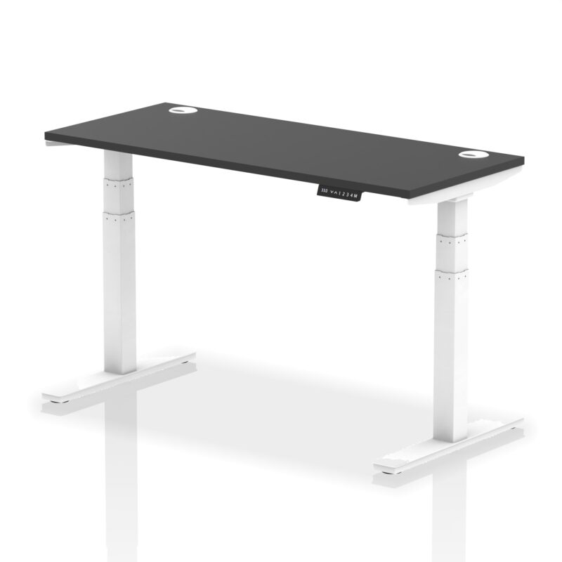 Air Height Adjustable Slimline Desk With Cable Ports - Image 78