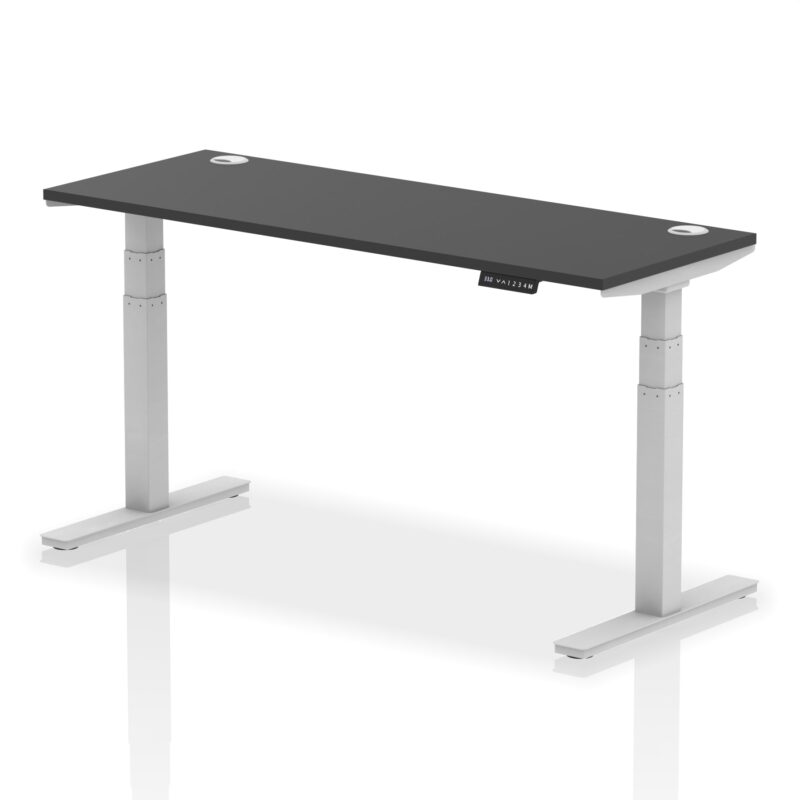 Air Height Adjustable Slimline Desk With Cable Ports - Image 80