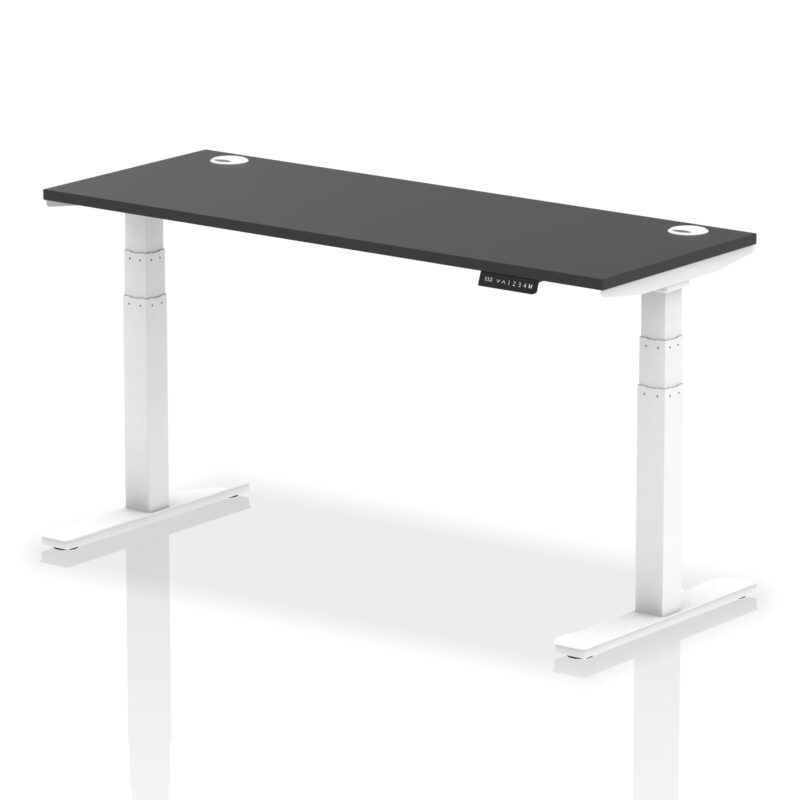 Air Height Adjustable Slimline Desk With Cable Ports - Image 81