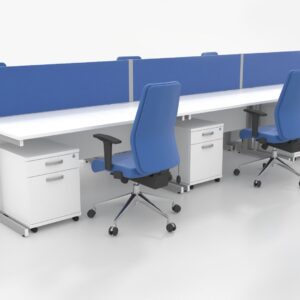 Impulse 1200mm Straight Desk Cantilever Leg - Image 35