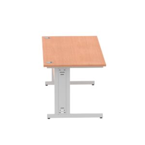 Impulse 1800mm Straight Desk Cable Managed Leg - Image 15