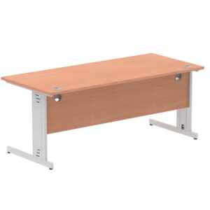 Impulse 1800mm Straight Desk Cable Managed Leg - Image 18