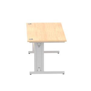 Impulse 1800mm Straight Desk Cable Managed Leg - Image 36