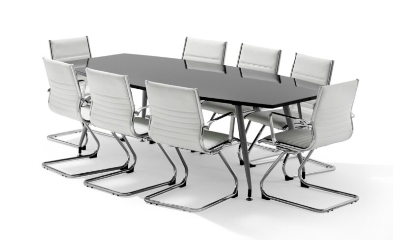 High Gloss Writable Boardroom Table - Image 2