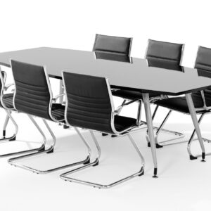 High Gloss Writable Boardroom Table