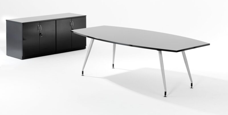 High Gloss Writable Boardroom Table - Image 9