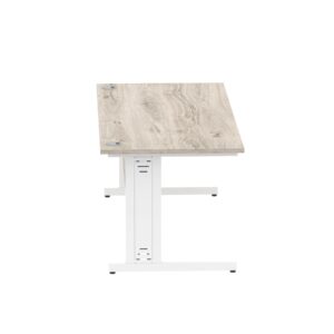 Impulse 1800mm Straight Desk Cable Managed Leg - Image 57
