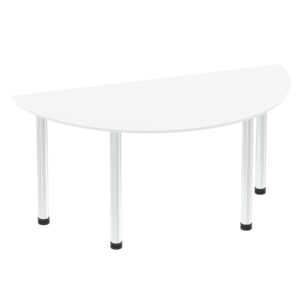 Impulse Semi-Circle Table With Post Leg - Image 28