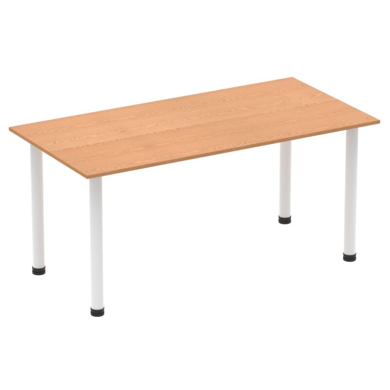 Impulse 1600mm Straight Table With Post Leg - Image 20