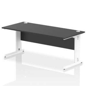 Impulse 1800mm Straight Desk Cable Managed Leg - Image 98