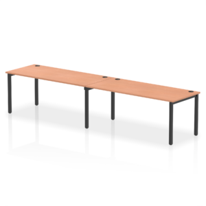 Impulse Single Row Bench Desk - 2 Person - Image 87