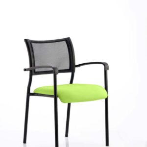 Brunswick Medium Back Stacking Visitor Office Chair Bespoke - Image 4