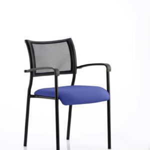Brunswick Medium Back Stacking Visitor Office Chair Bespoke - Image 6