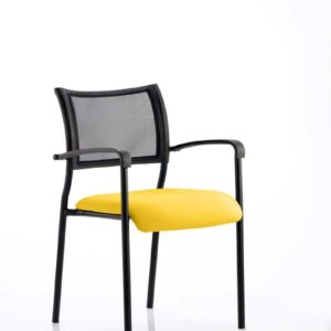 Brunswick Medium Back Stacking Visitor Office Chair Bespoke - Image 5
