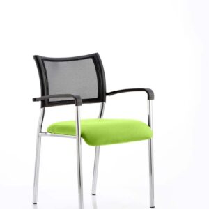 Brunswick Medium Back Stacking Visitor Office Chair Bespoke - Image 12