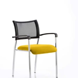 Brunswick Medium Back Stacking Visitor Office Chair Bespoke - Image 13