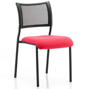Brunswick Medium Back Stacking Visitor Office Chair Bespoke - Image 17