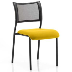 Brunswick Medium Back Stacking Visitor Office Chair Bespoke - Image 21