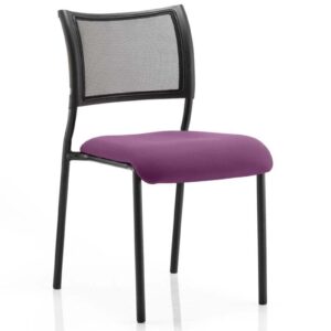 Brunswick Medium Back Stacking Visitor Office Chair Bespoke - Image 24