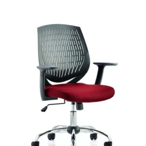 Dura Medium Back Task Operator Office Chair with Arms - Image 18