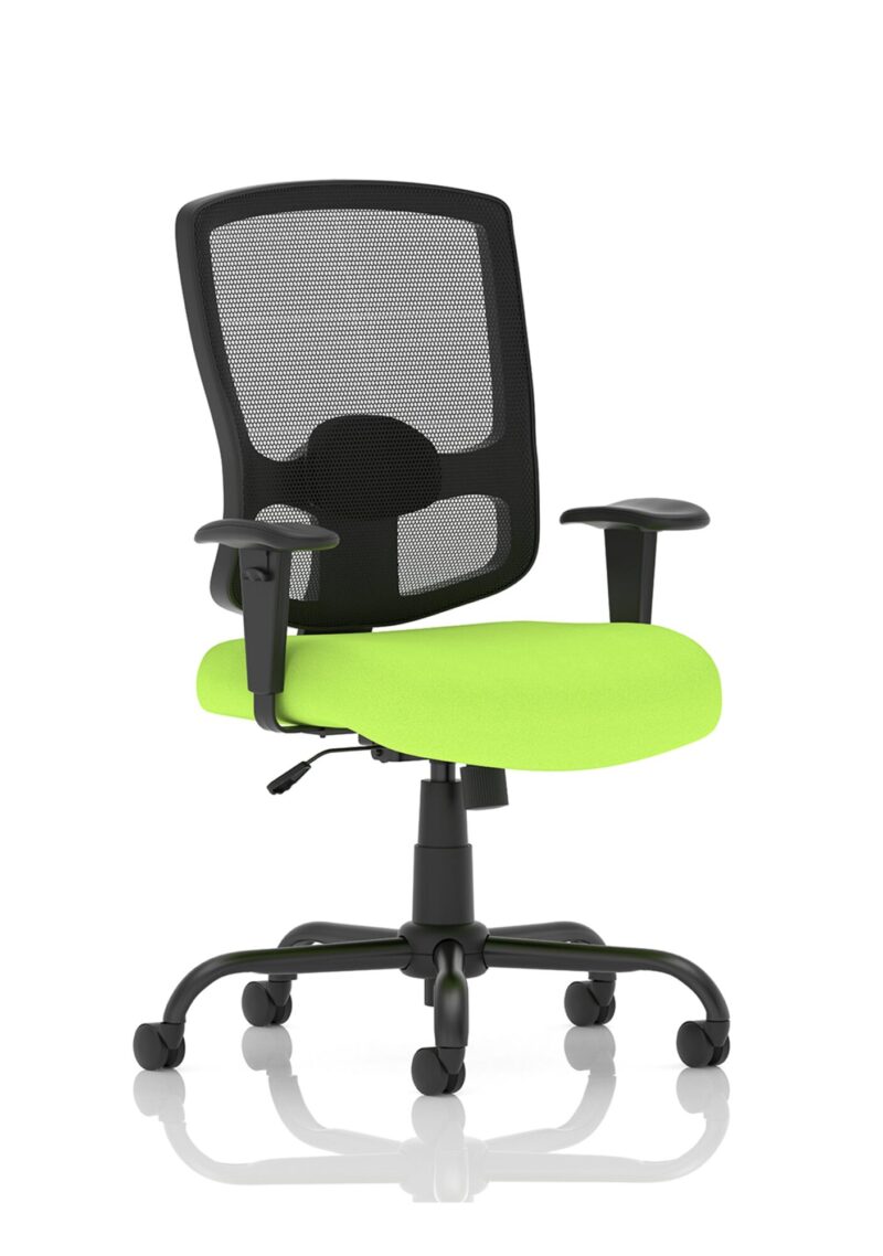 Portland HD High Back Heavy Duty Task Operator Office Chair with Arms - Image 5