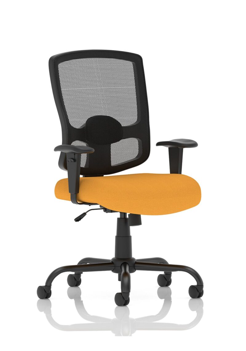 Portland HD High Back Heavy Duty Task Operator Office Chair with Arms - Image 8