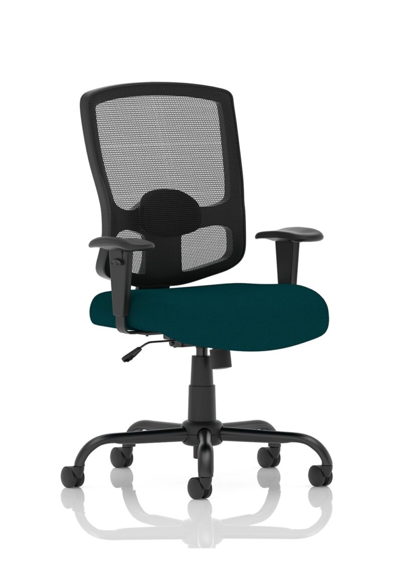 Portland HD High Back Heavy Duty Task Operator Office Chair with Arms - Image 10