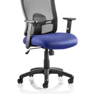 Portland Medium Mesh Back Task Operator Office Chair with Arms - Image 10