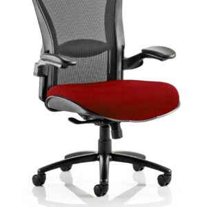 Houston High Mesh Back Heavy Duty Task Operator Office Chair with Arms - Image 8