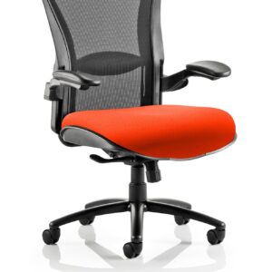 Houston High Mesh Back Heavy Duty Task Operator Office Chair with Arms - Image 13