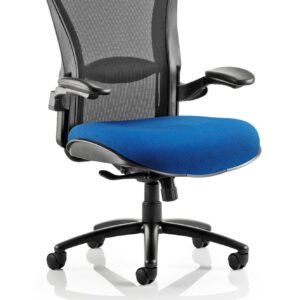 Houston High Mesh Back Heavy Duty Task Operator Office Chair with Arms - Image 12