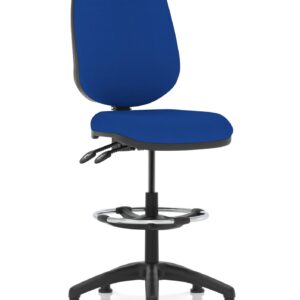 Eclipse Plus II Task Operator Office Chair with Hi Rise Draughtsman Kit - Image 34
