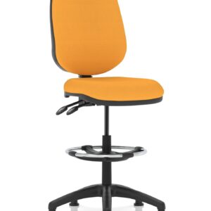 Eclipse Plus II Task Operator Office Chair with Hi Rise Draughtsman Kit - Image 36
