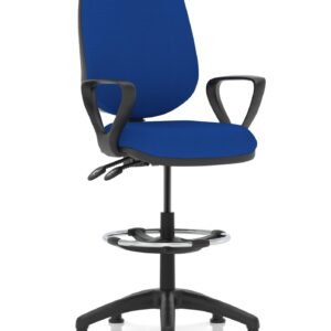 Eclipse Plus II Task Operator Office Chair with Hi Rise Draughtsman Kit - Image 26