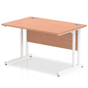Impulse 1200mm Straight Desk Cantilever Leg - Image 2