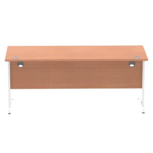 Impulse 1800mm Straight Desk Cable Managed Leg - Image 66