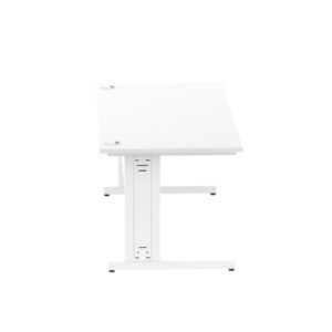 Impulse 1800mm Straight Desk Cable Managed Leg - Image 78