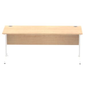 Impulse 1800mm Straight Desk Cable Managed Leg - Image 83