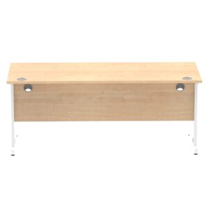 Impulse 1800mm Straight Desk Cable Managed Leg - Image 87