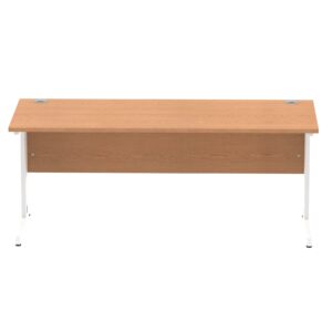 Impulse 1800mm Straight Desk Cable Managed Leg - Image 90