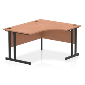 Impulse 1400mm Right Crescent Desk Cantilever Leg - Image 13