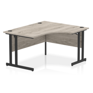 Impulse 1400mm Right Crescent Desk Cantilever Leg - Image 14