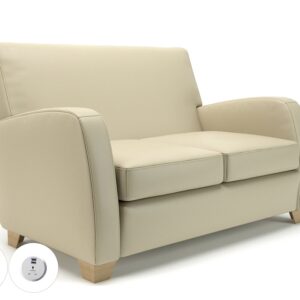 Wynne 132cm Wide Sofa in Cristina Marrone Ultima Faux Leather - Image 92