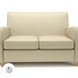 Wynne 132cm Wide Sofa in Cristina Marrone Ultima Faux Leather - Image 19
