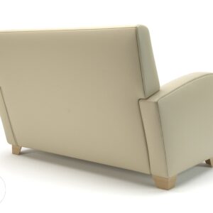 Wynne 132cm Wide Sofa in Cristina Marrone Ultima Faux Leather - Image 22
