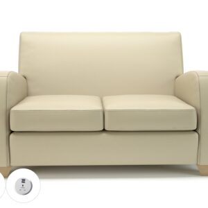 Wynne 132cm Wide Sofa in Cristina Marrone Ultima Faux Leather - Image 27
