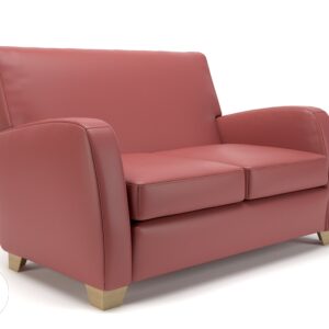 Wynne 132cm Wide Sofa in Cristina Marrone Ultima Faux Leather - Image 102
