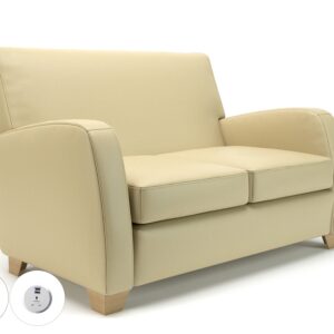 Wynne 132cm Wide Sofa in Cristina Marrone Ultima Faux Leather - Image 108