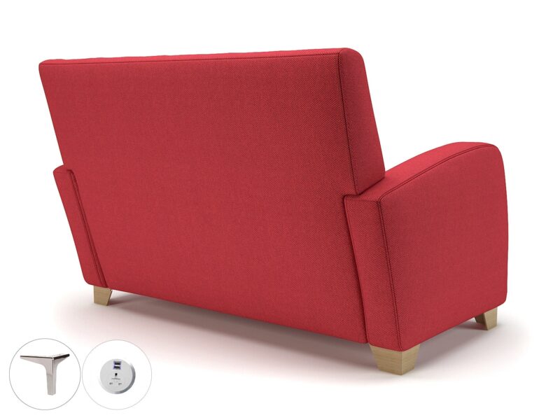 Wynne 132cm Wide Sofa in Camira Era Fabric - Image 6